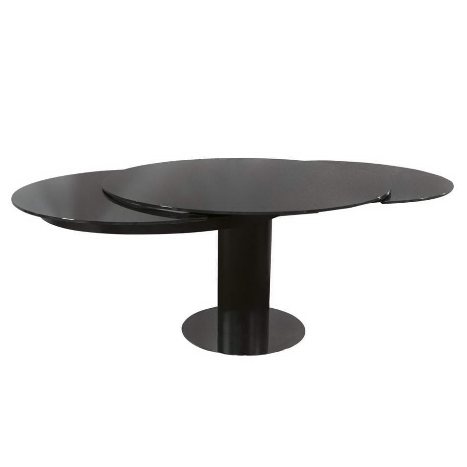Oval glass table | Girò by Bontempi