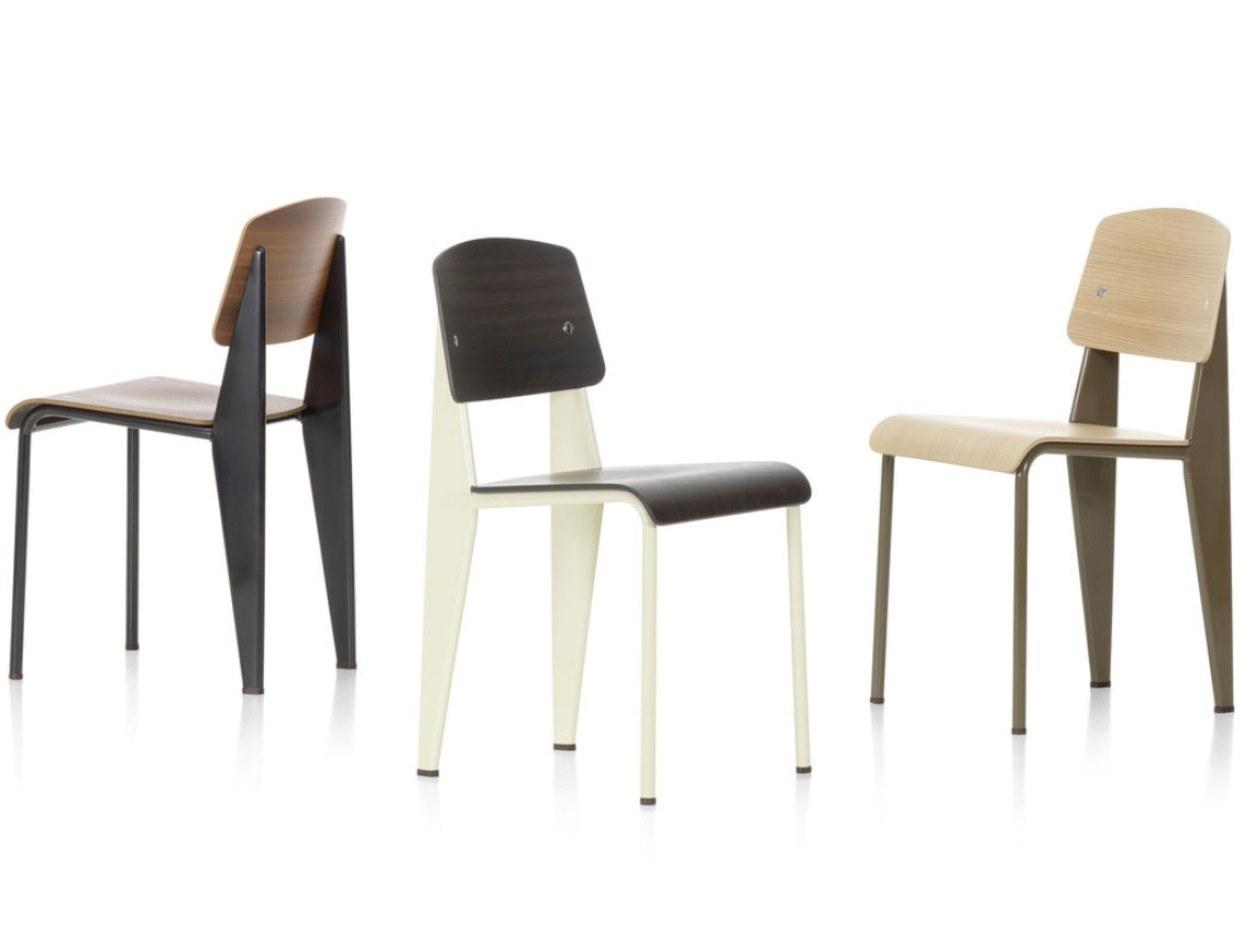 Steel and wood chair | Standard by Vitra