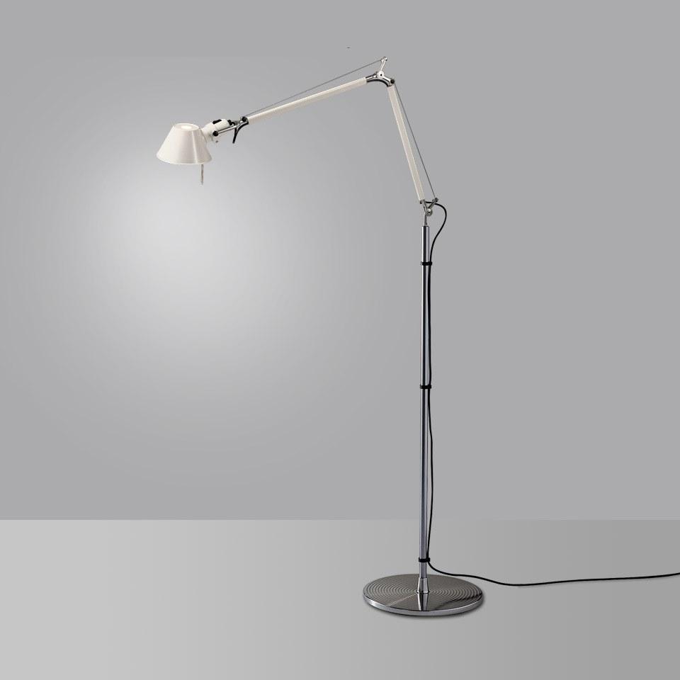 Aluminium floor lamp | Tolomeo Floor by Artemide