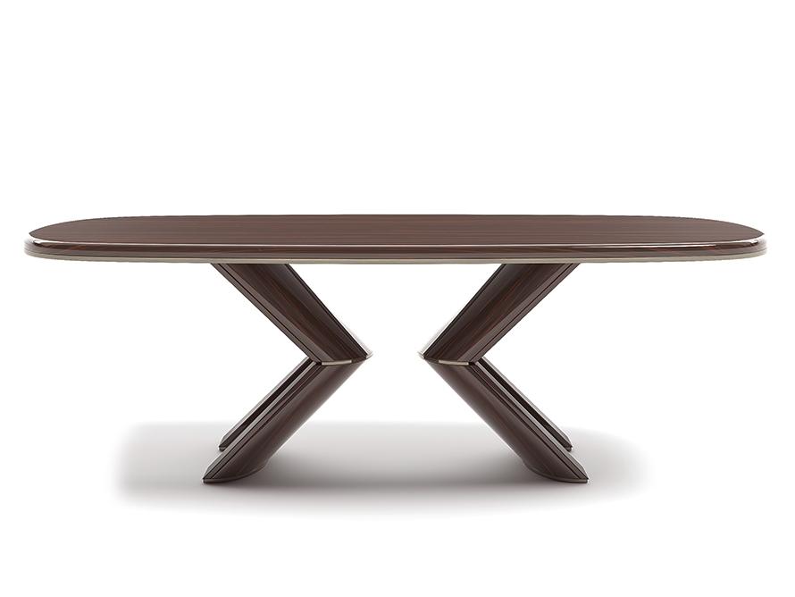 Rectangular wooden table | Pliè by Capital Collection
