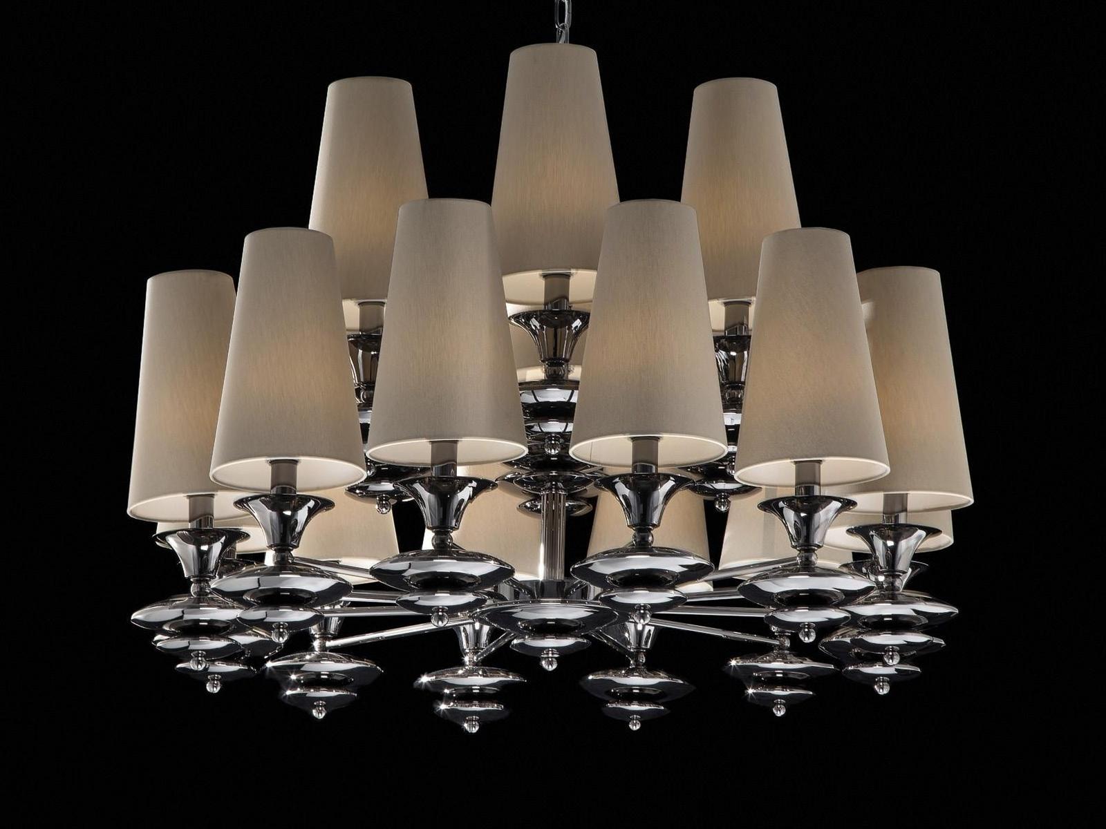 LED indirect light chandelier | Scarlett by Aiardini lighting