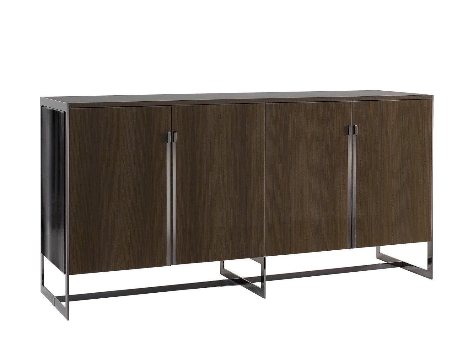 Wooden sideboard with doors | Mavis by Volpi