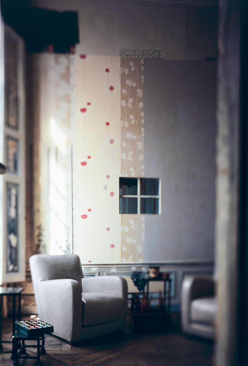 Leather armchair | Berlino by Baxter
