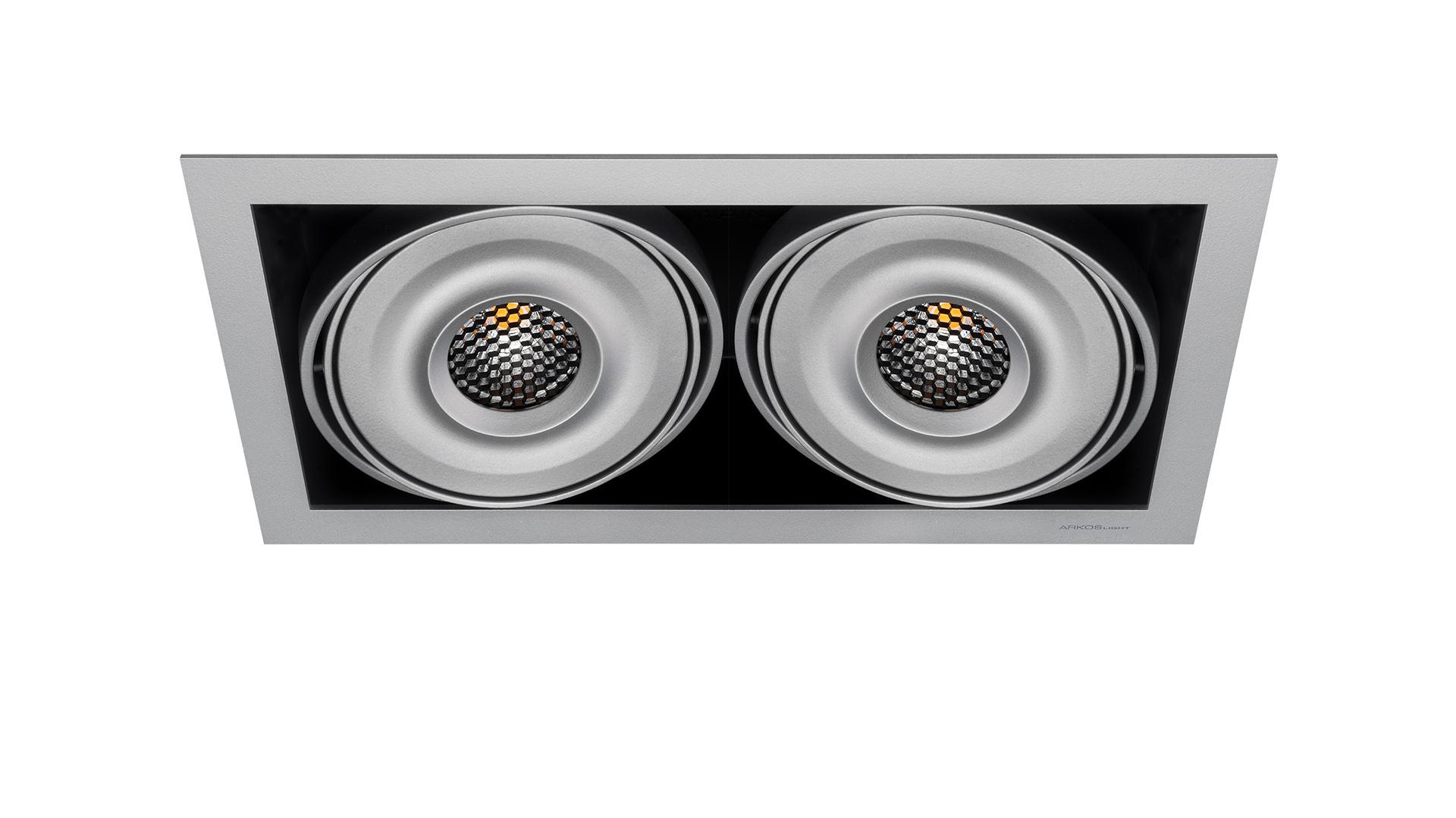 LED recessed aluminium spotlight |  by Arkoslight