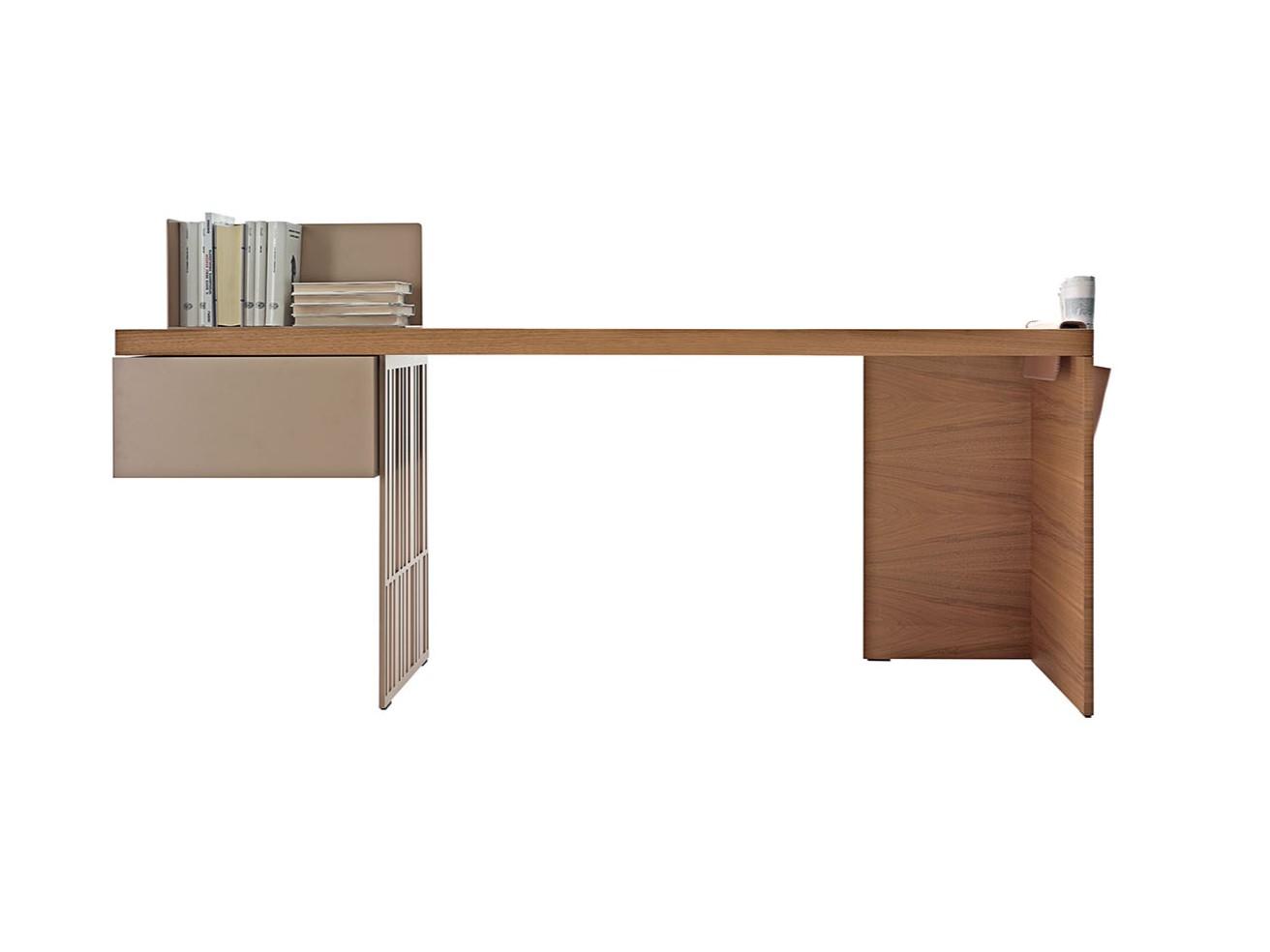 Wooden writing desk | Scriba by Molteni