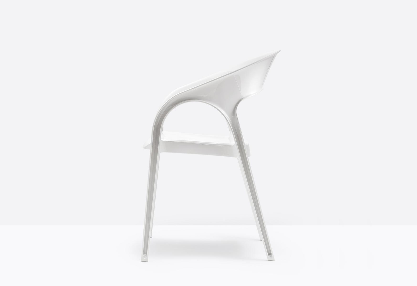Polycarbonate chair | Gossip 620 by Pedrali