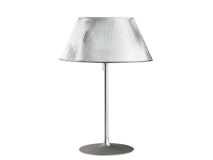 Glass table lamp | Romeo Moon T by Flos