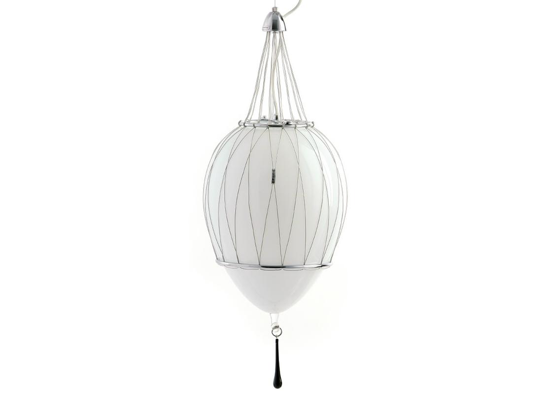 Blown glass pendant lamp | Tango by Aiardini lighting