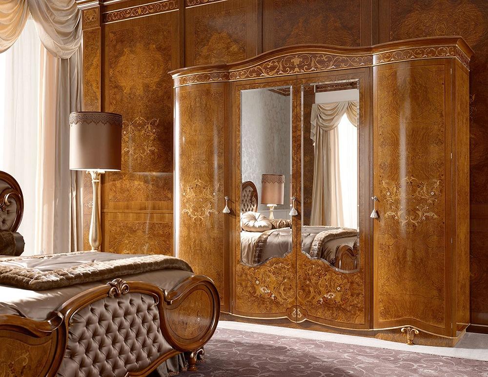 Solid wood bedroom set in a classic style | Bellagio by Signorini Coco