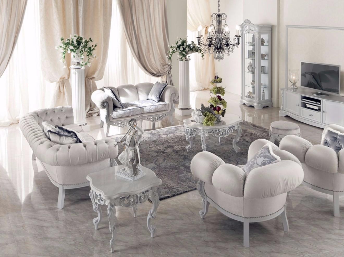 Square side table for living room | 13662 by Modenese Gastone