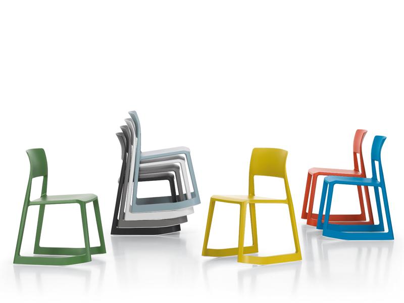 Stackable polypropylene chair | Tip Ton by Vitra