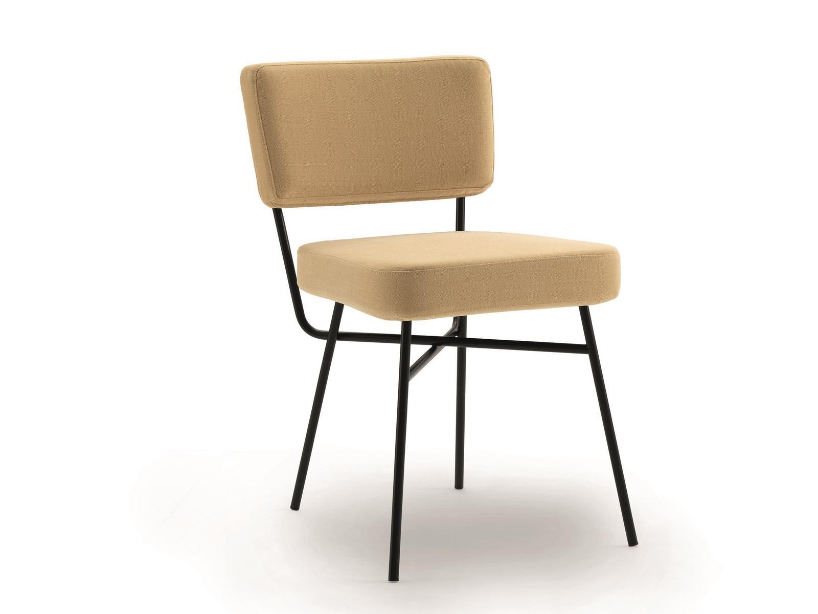 Upholstered fabric chair | Elettra by Arflex