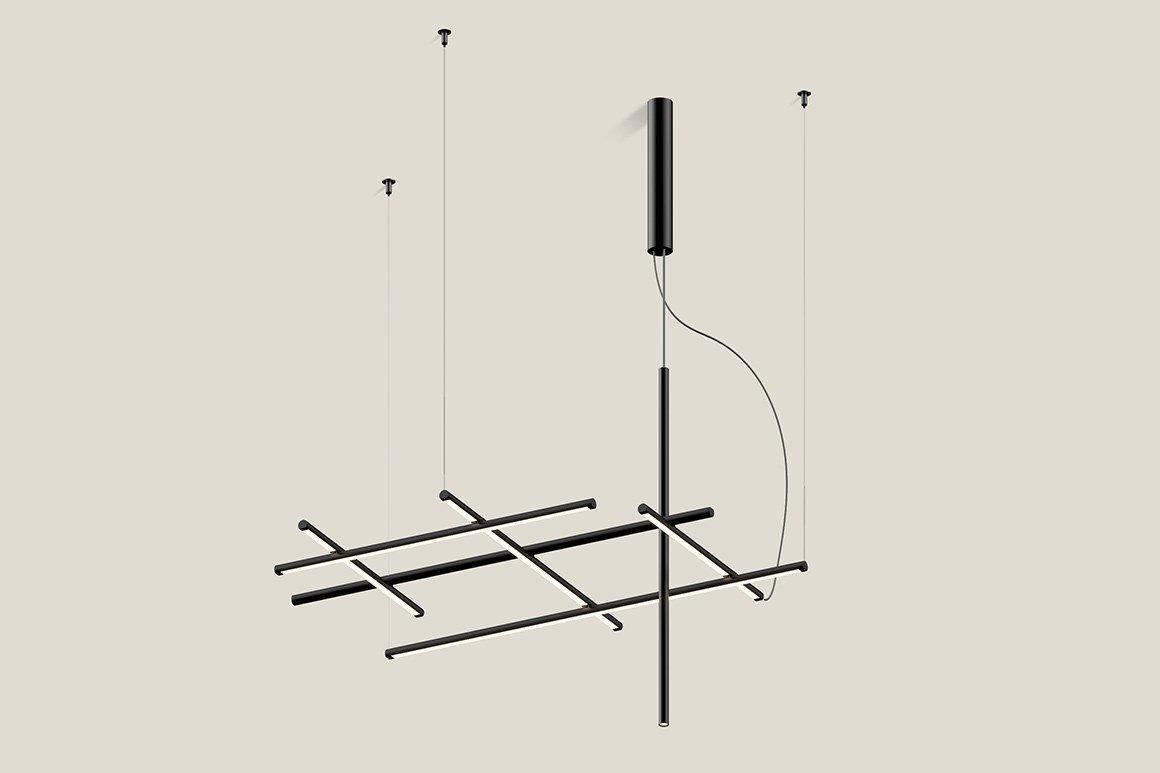 LED aluminium pendant lamp | Hilow by Panzeri