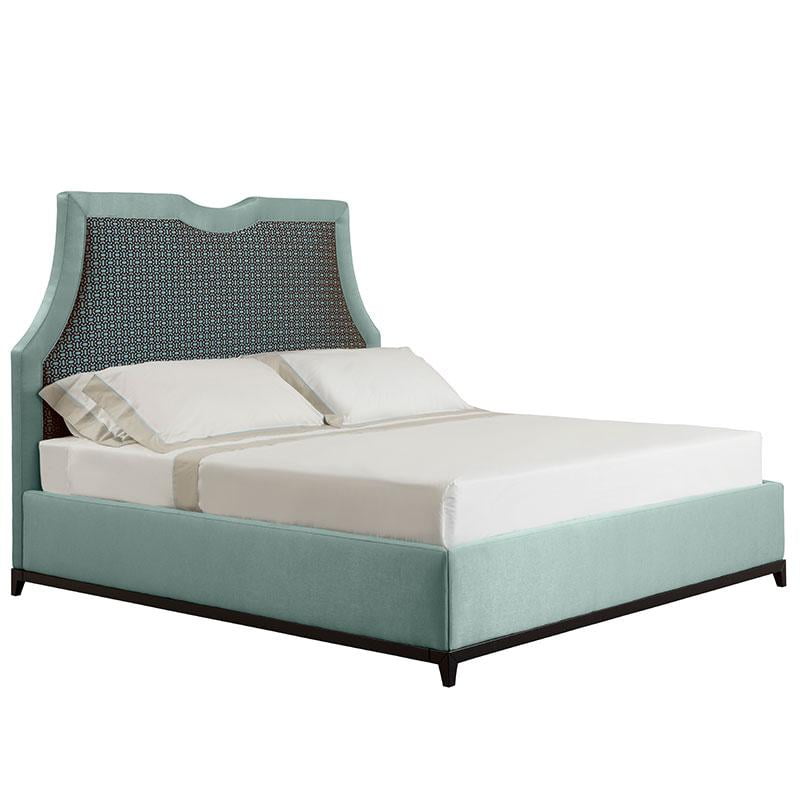 Lacquered bed with high headboard | Jolo by Galimberti Nino
