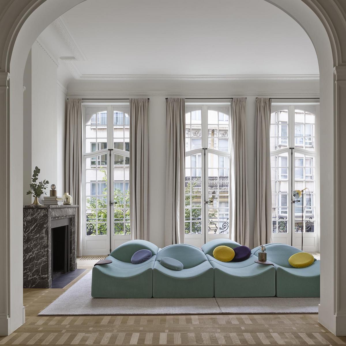 Low wooden side table | Asmara by Ligne Roset