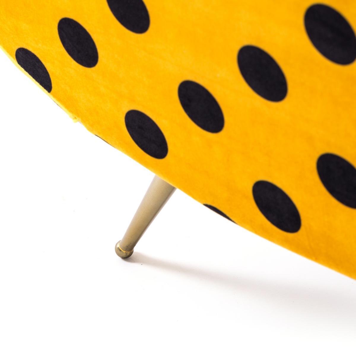 Fabric armchair with armrests | Shit by Seletti