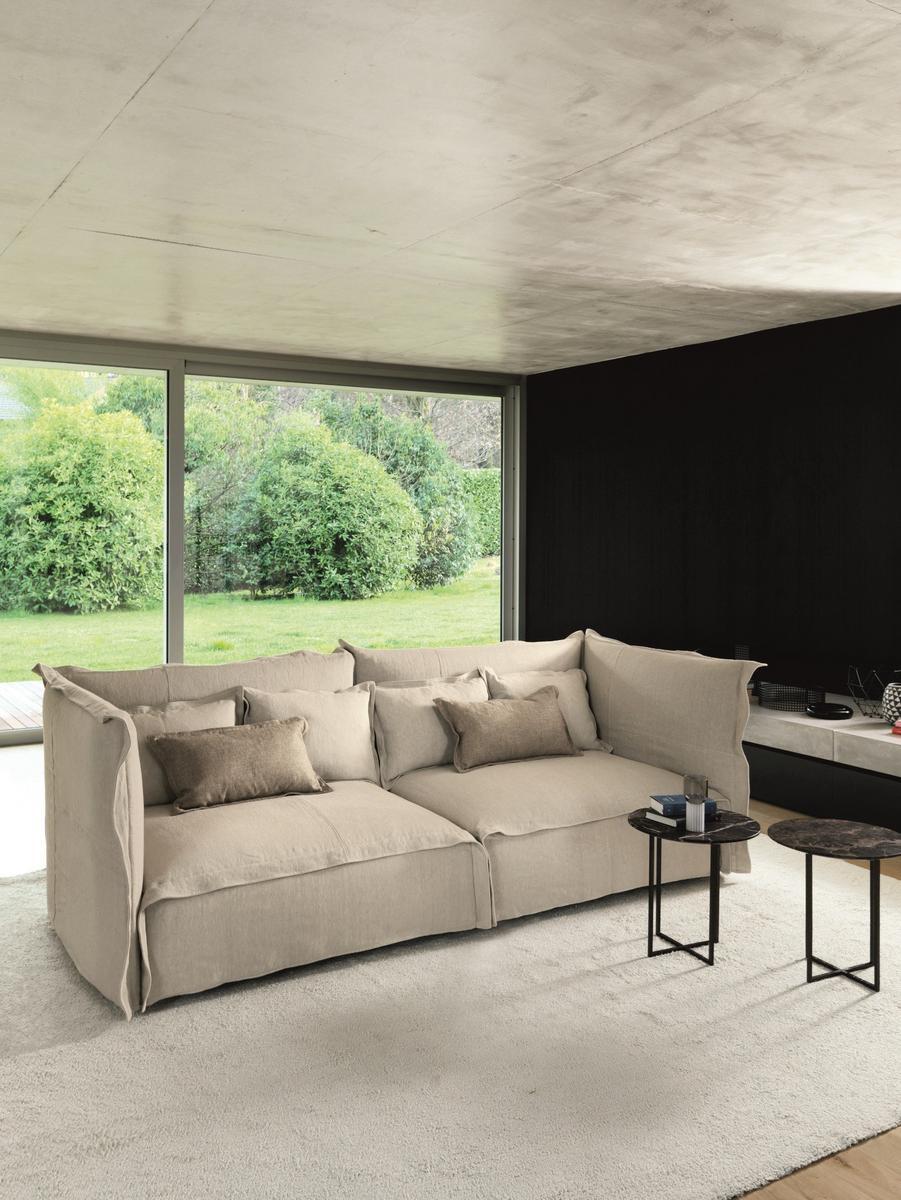 Fabric sofa with removable cover | Britt by Desiree