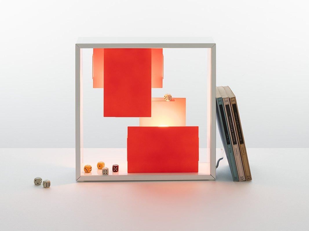 Plate wall lamp / table lamp | Fato Bicolor by Artemide