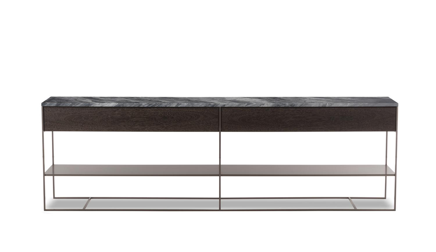 Console table | Calder Bronze by Minotti