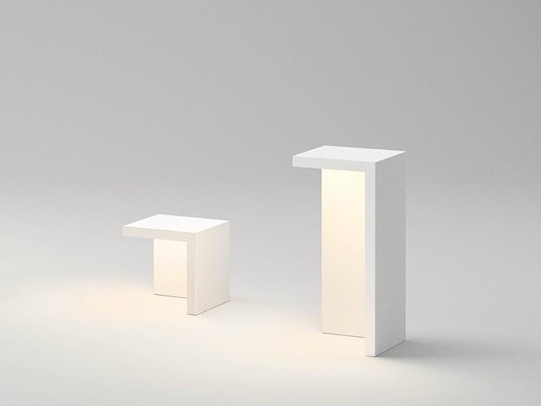 LED cement bollard light | Empty by Vibia