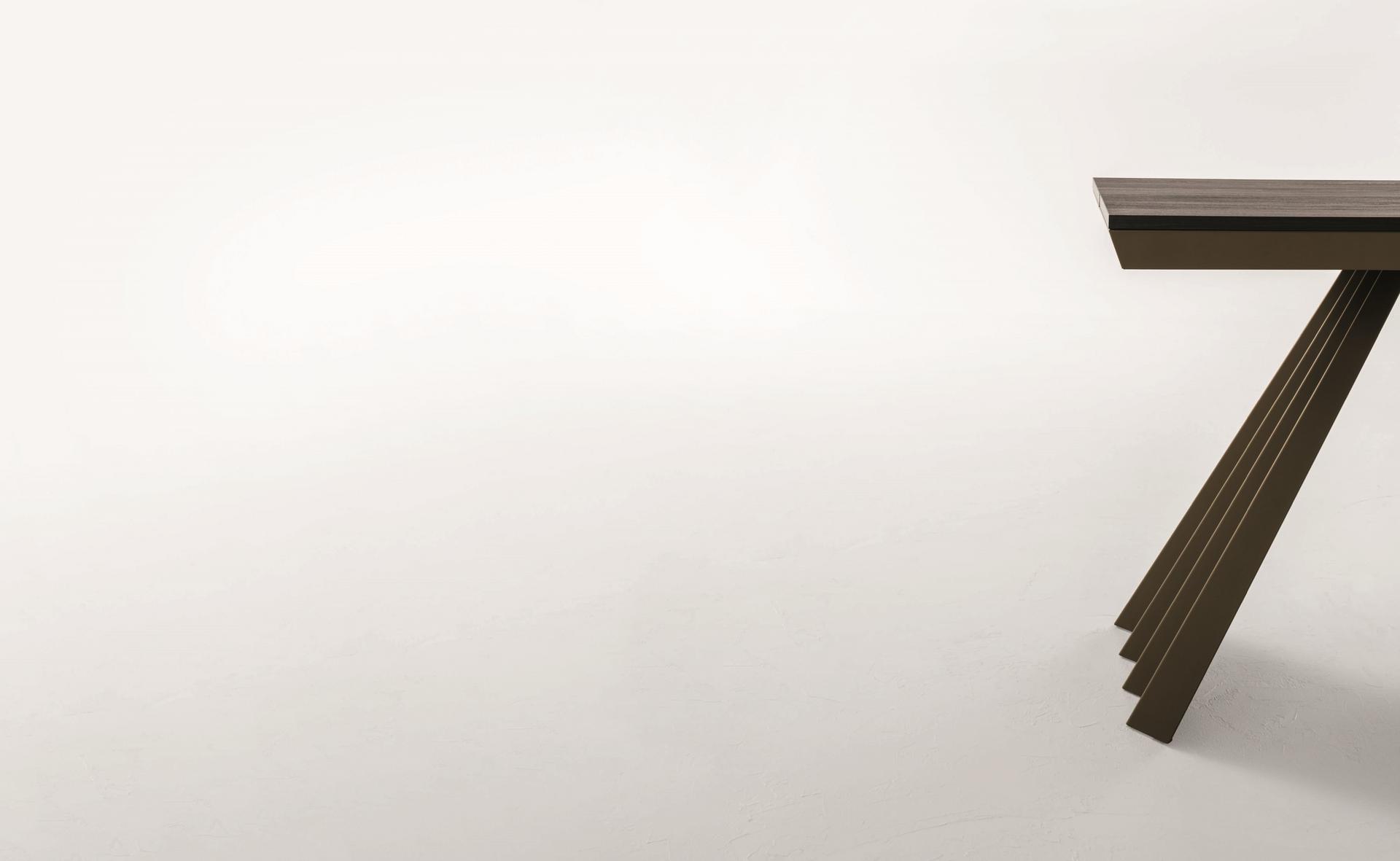 Melamine-faced chipboard console table / table | Ventaglio by Tonin Casa