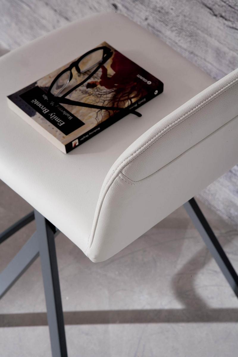 High leather stool | Charlie by Ozzio Italia