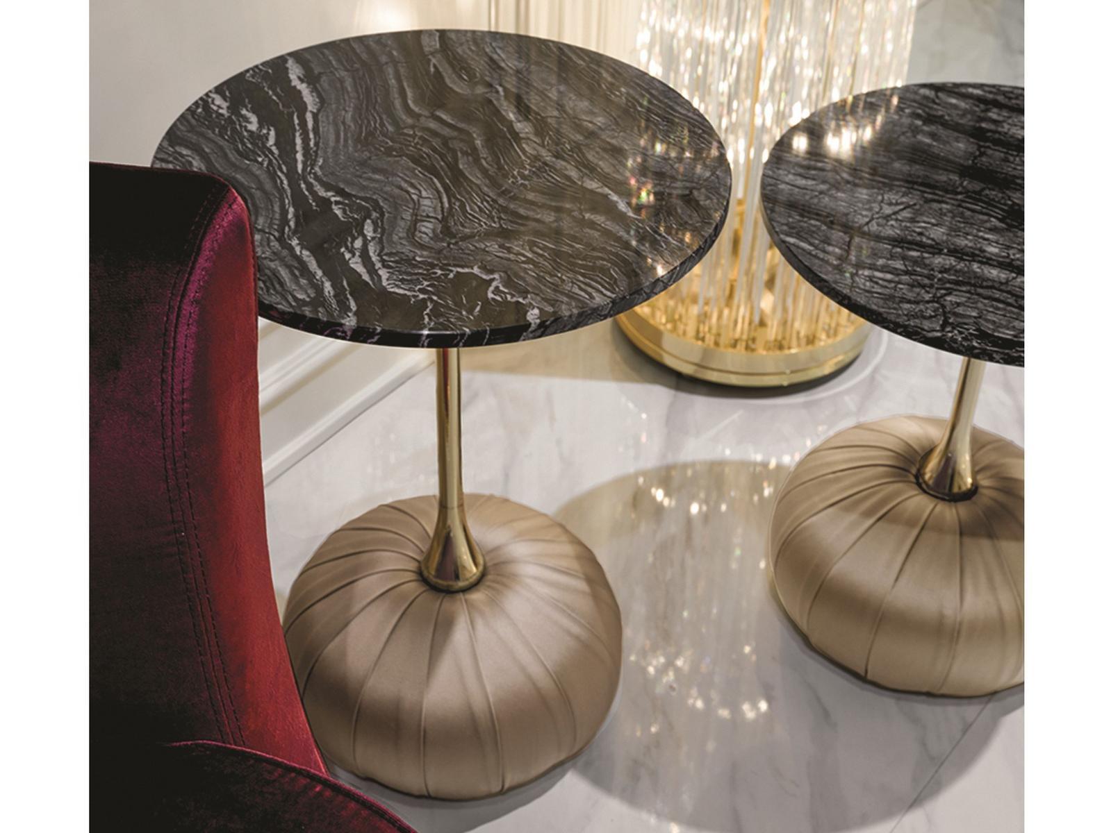 Round stone coffee table | Bag by Longhi