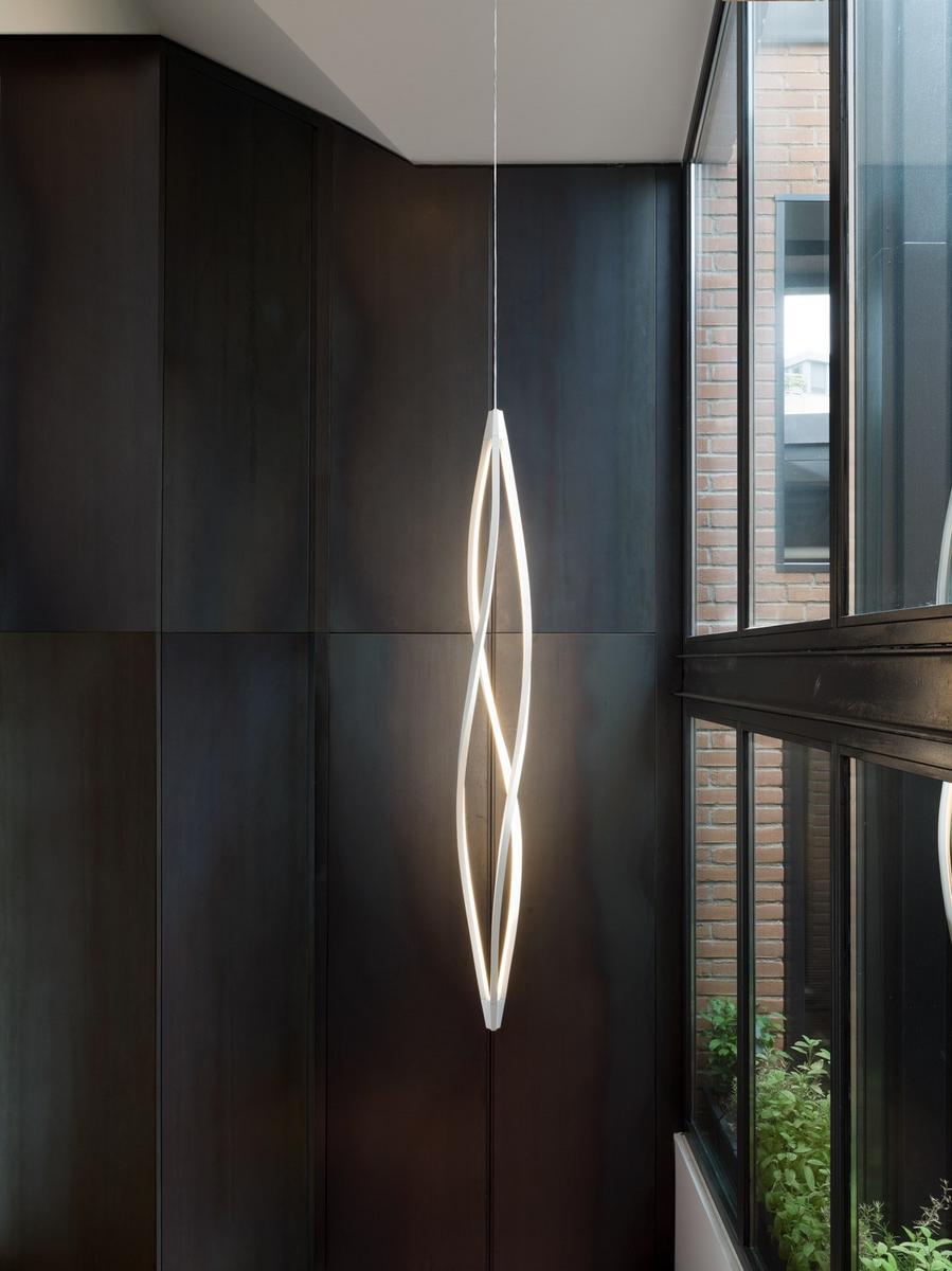 Contemporary style LED pendant lamp | In The Wind Vertical by Nemo