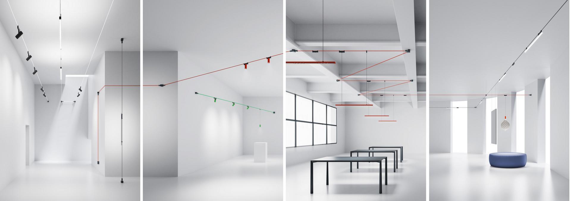 Metal track-Light | Funivia by Artemide