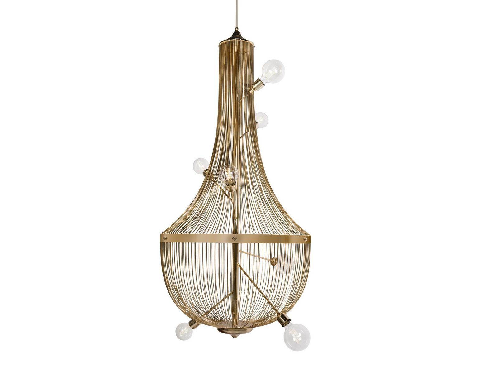 Brass pendant lamp | L'chandelier by Boca Do Lobo