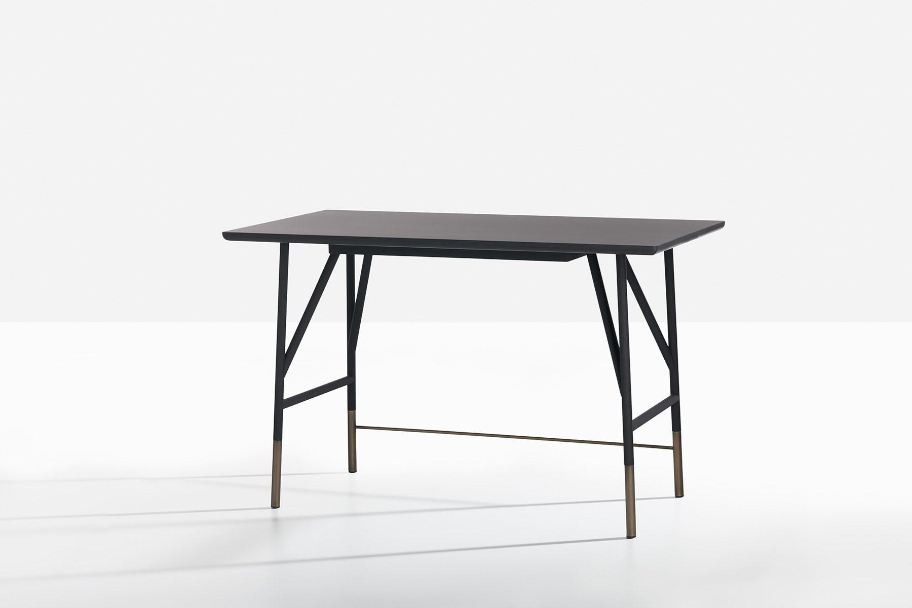 Rectangular wooden writing desk | Wood Y by Potocco