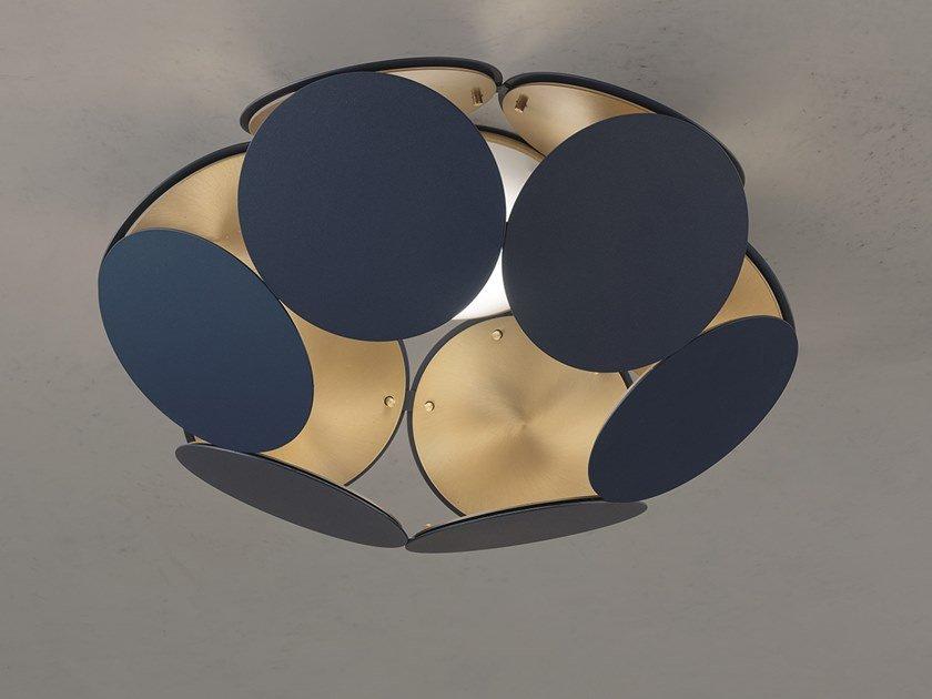 LED painted metal ceiling lamp | Timeo Pl1 R45 by Masiero