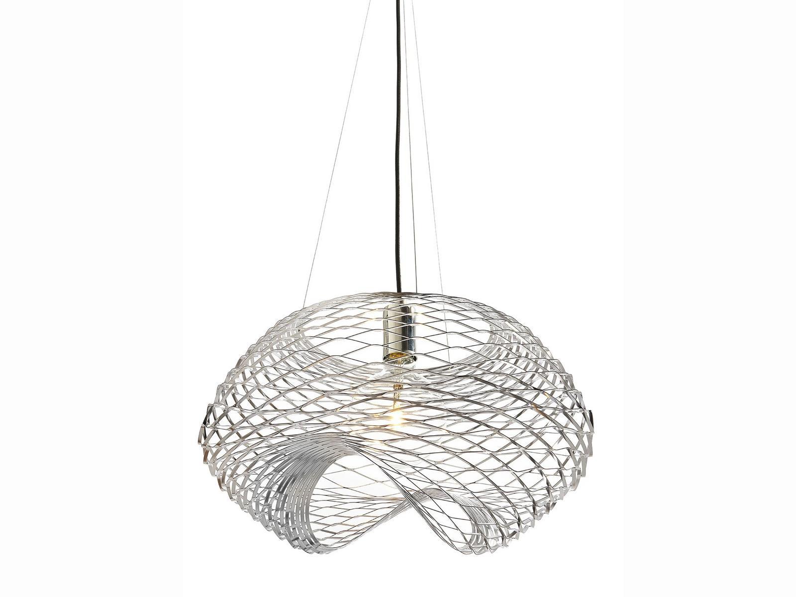 Direct light metal pendant lamp | Net by Zava