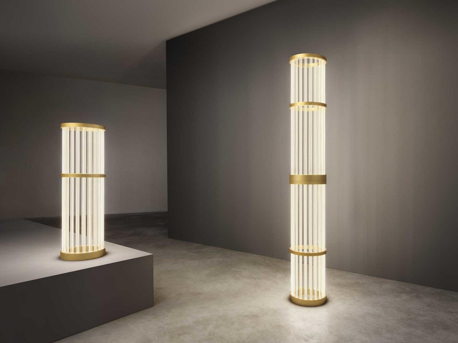 LED metal floor lamp | Thirties by Olev