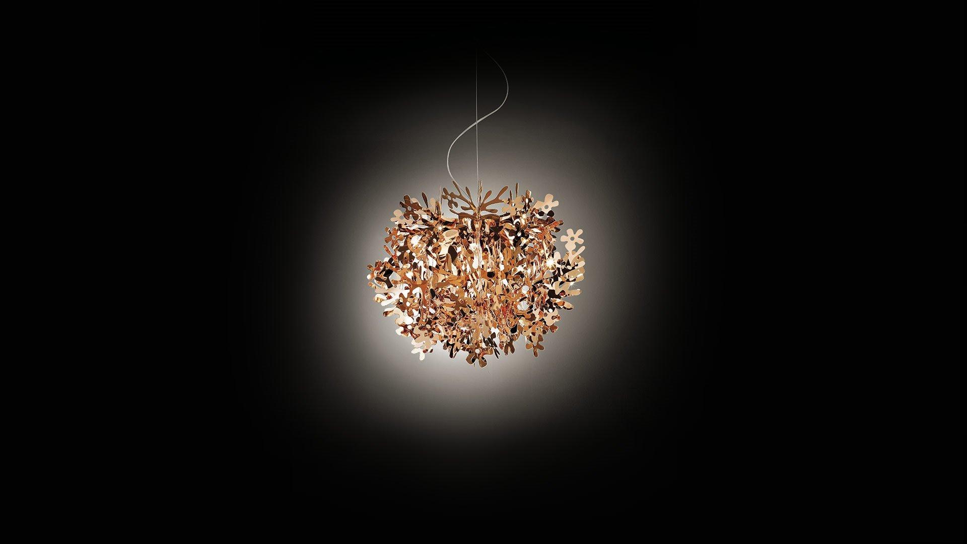 Copperflex pendant lamp | Fiorella Mini Copper by Slamp