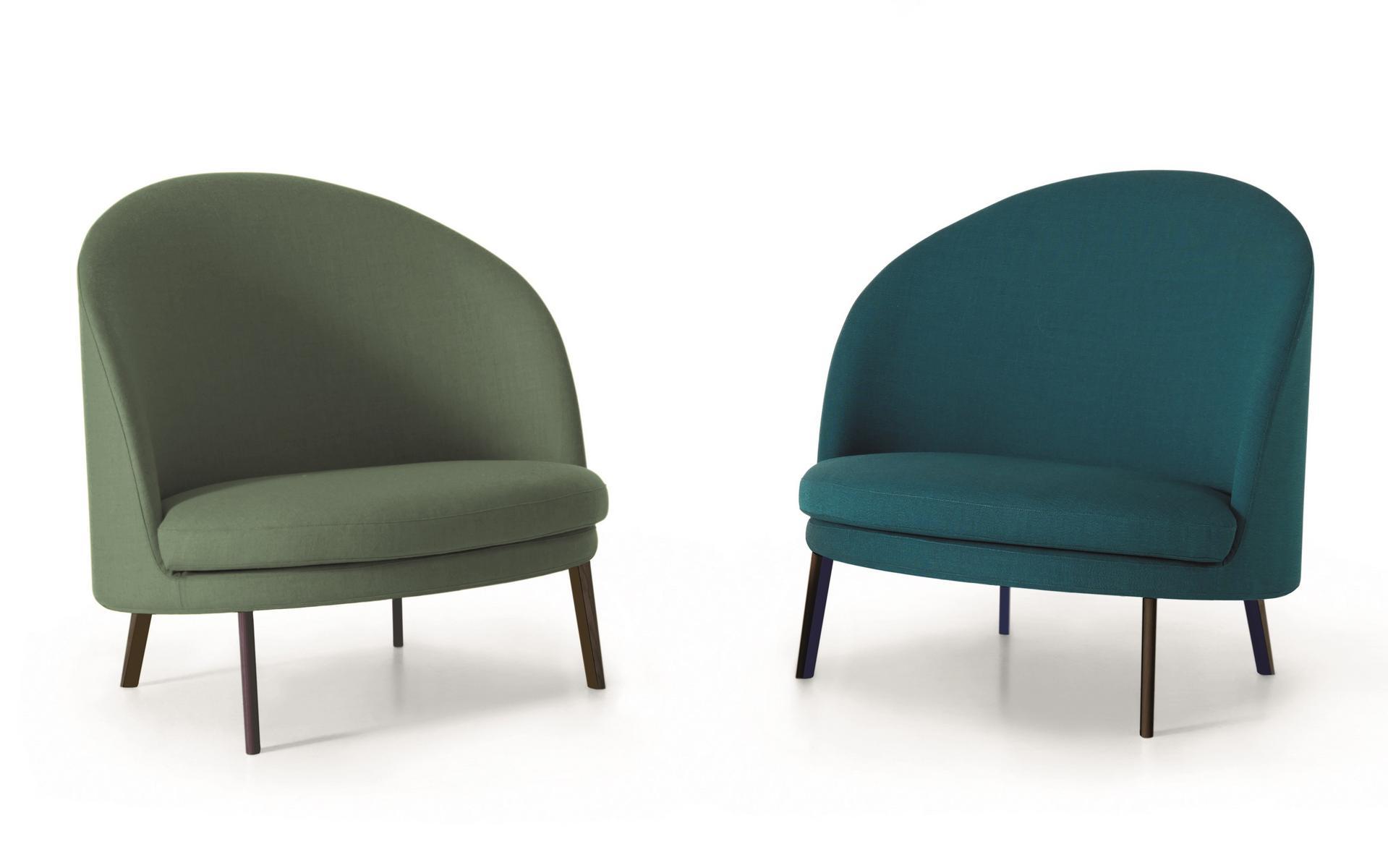 Upholstered armchair | Jim by Arflex