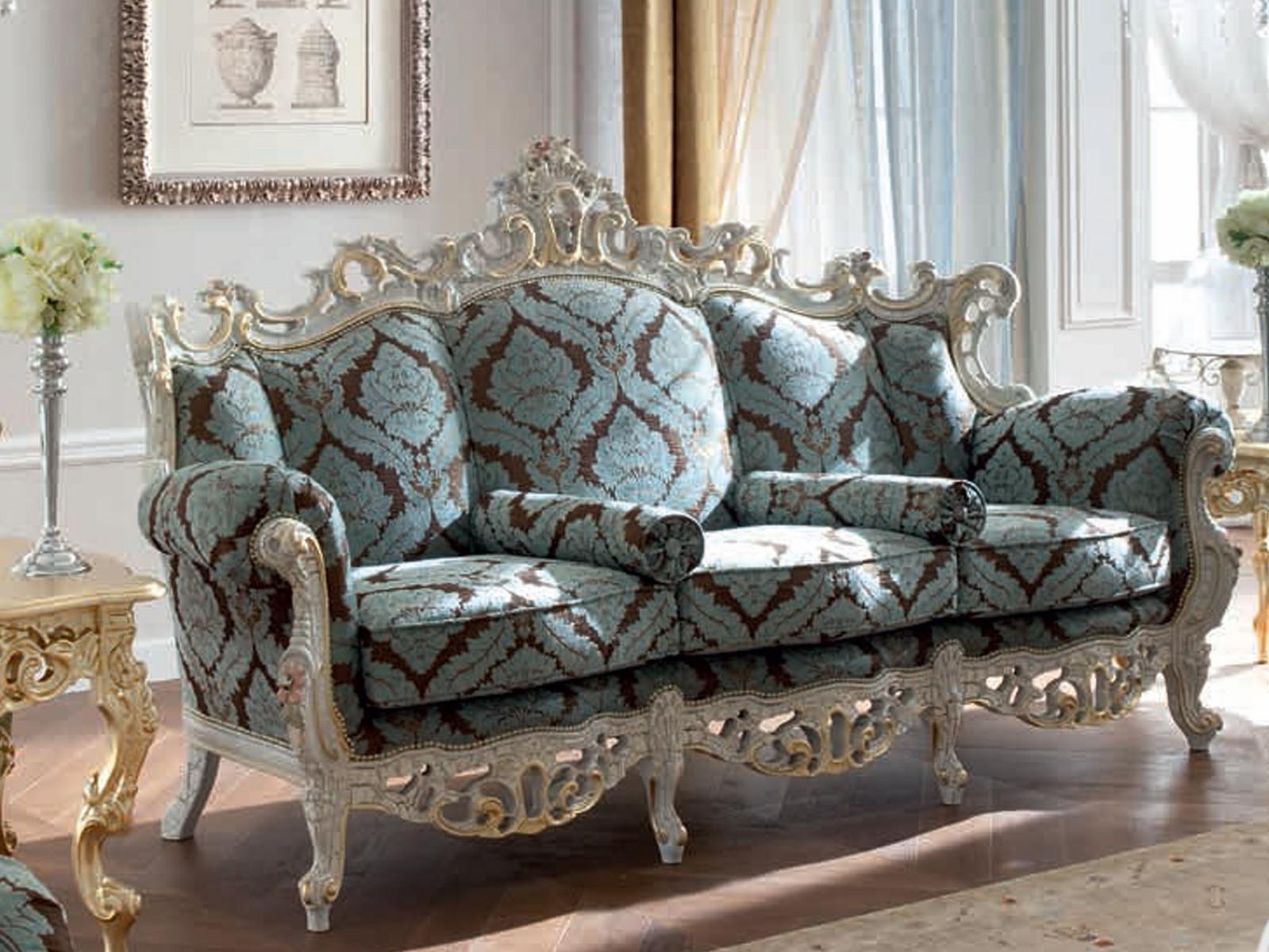 3 seater fabric sofa | 14433 by Modenese Gastone