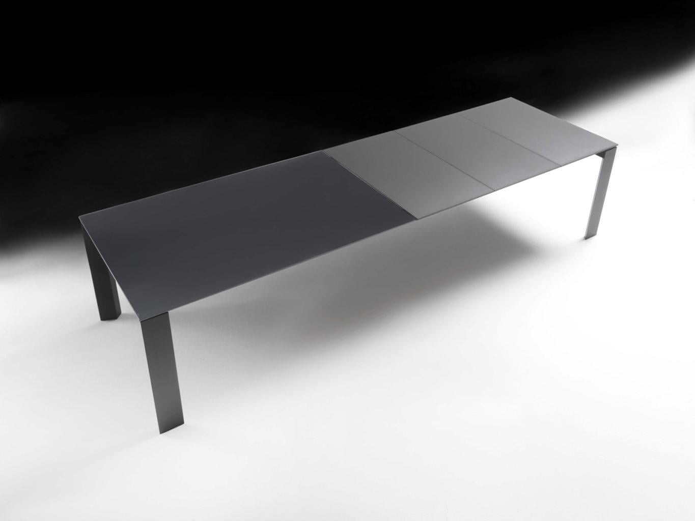 Rectangular glass table | Pascal by Bontempi