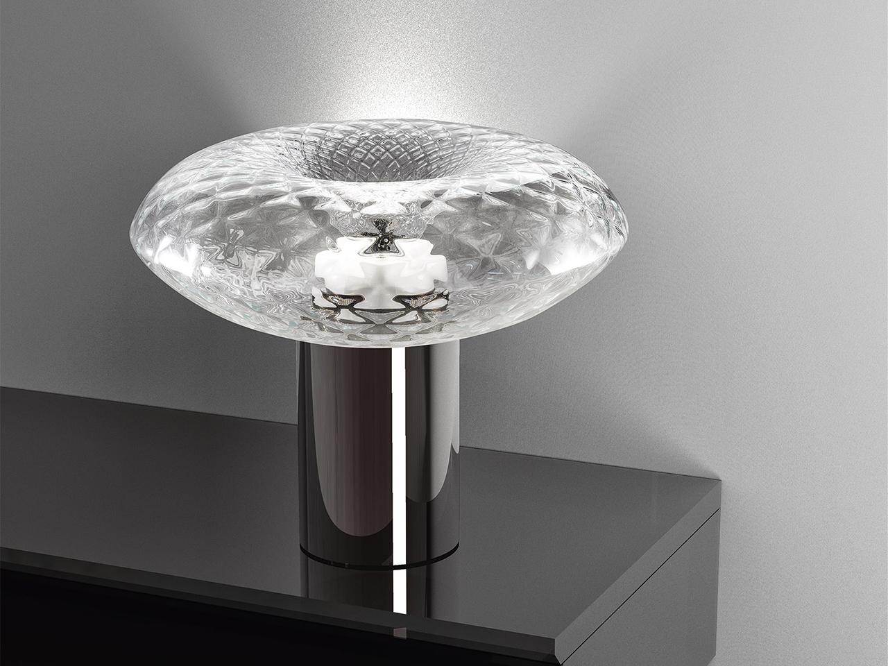 LED blown glass table lamp | Cicla 203/lg by Italamp