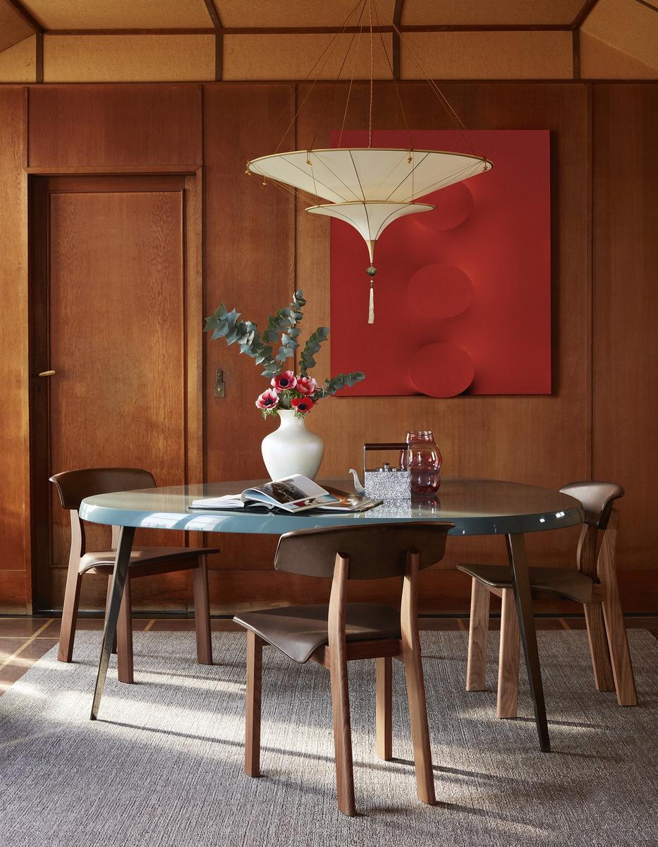 Wooden table | 527 Mexique by Cassina