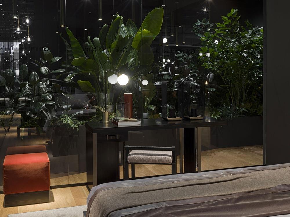 Rectangular wood writing desk with drawers | Kobe by Galimberti Nino