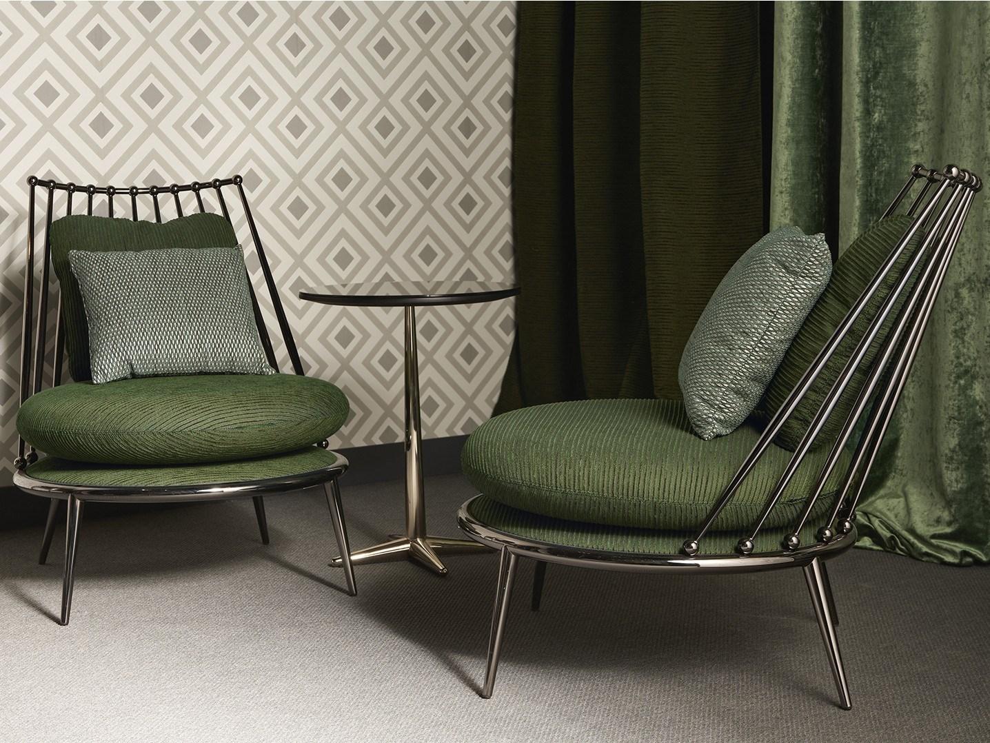 Metal armchair | Aurora by Cantori