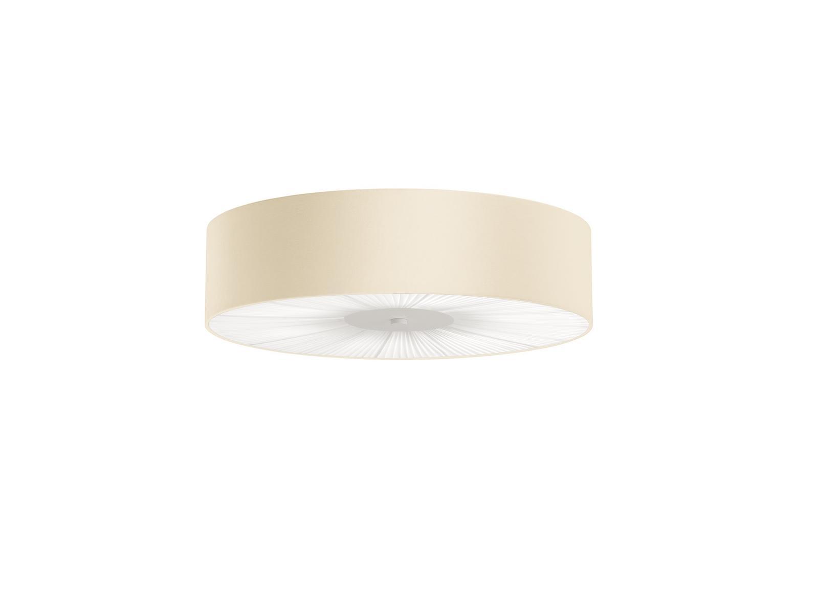 Fluorescent Eco-leather ceiling light | Skin by Axolight