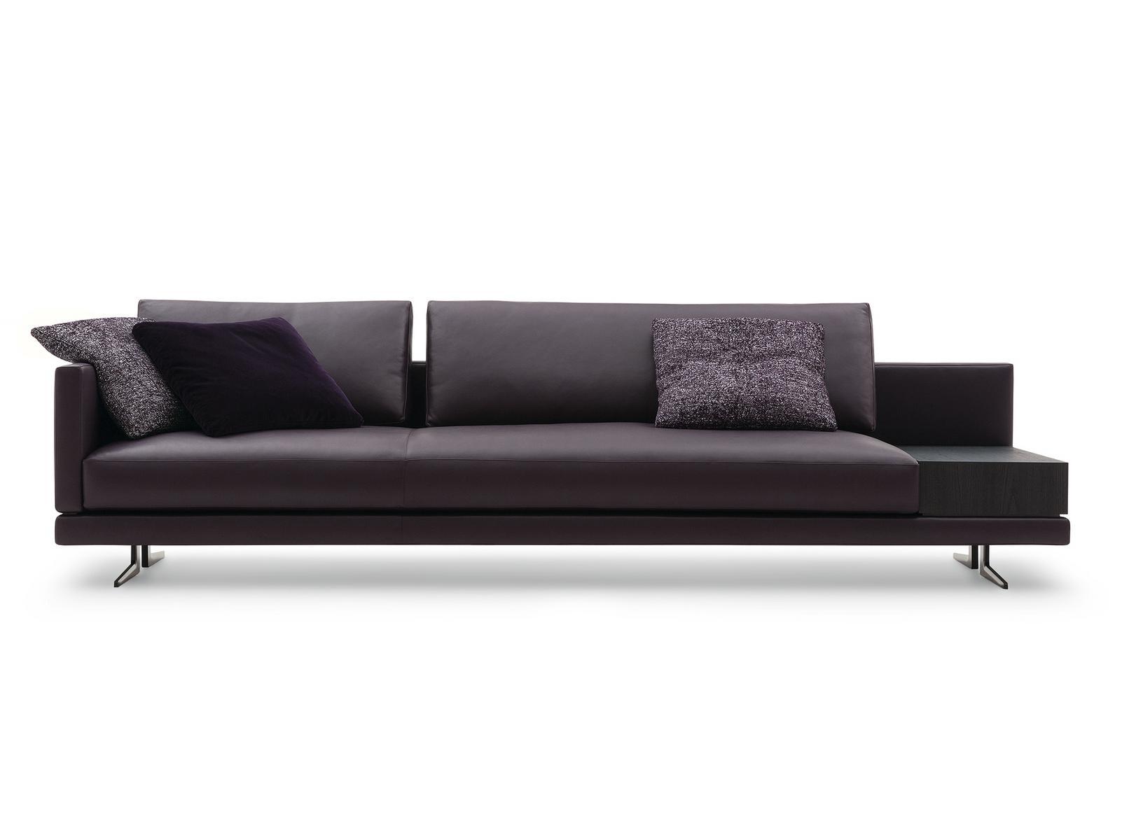 Upholstered fabric sofa | Mondrian by Poliform
