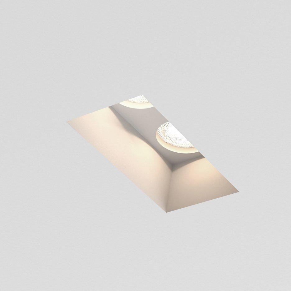 LED multiple recessed plaster spotlight | Blanco Twin by Astro lighting