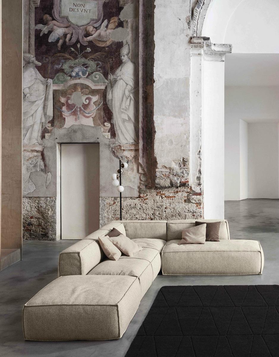 Sectional sofa | Peanut by Bonaldo