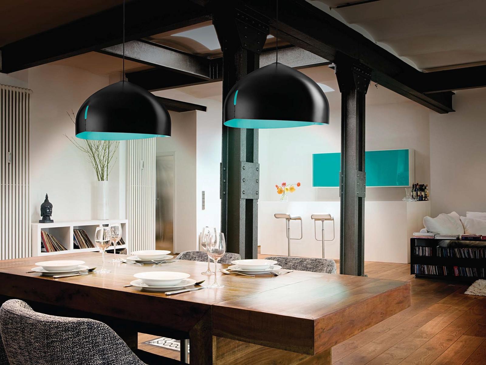 Aluminium pendant lamp | Oru F25 A03 by Fabbian