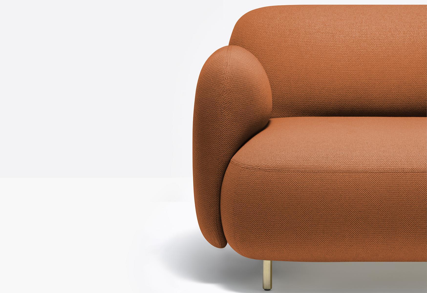 3 seater fabric sofa | Buddy 219 by Pedrali