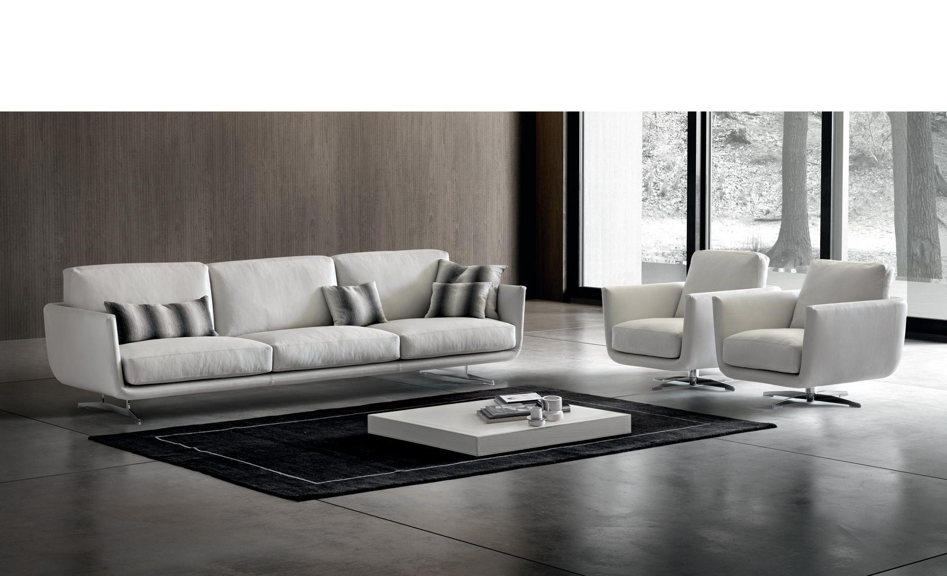 Sectional sofa with removable cover | Slim by Dema