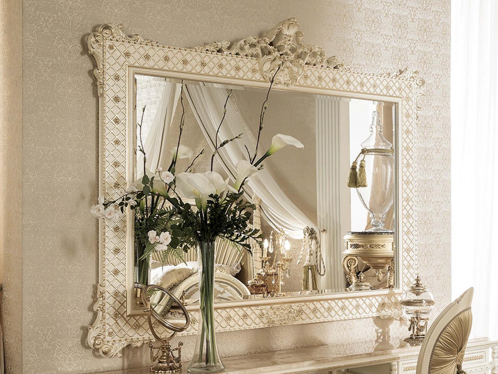 Rectangular wall-mounted mirror | 14681 by Modenese Gastone